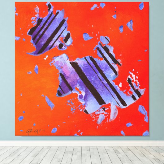 Energy Code 1CO24 canvas print キャンバスプリント (インサイチュ (ウッドフロア))