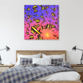 Energy Code 20CO24 - Stretched Canvas Print キャンバスプリント (インサイチュ (寝室))