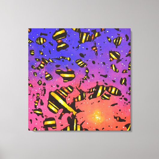 Energy Code 20CO24 - Stretched Canvas Print キャンバスプリント (正面)