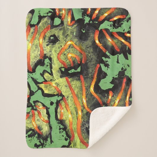 Energy code - Action & Power - Baby Blanket GGAST シェルパブランケット (正面)