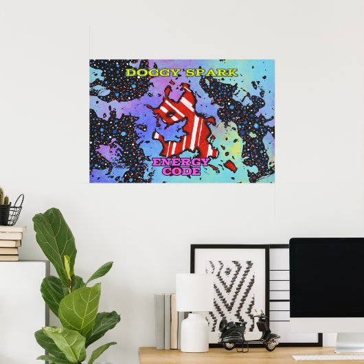 Energy Code - DOGGY SPARK - Poster ポスター (ホームオフィス)