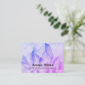 *~* Energy Healer霊気Crystal Yoga霊気マスター 名刺 (スタンド正面)