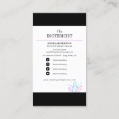 Energy Healer/直感的/霊気/タロット/難解   名刺 (裏面)