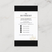 Energy Healer/直感的/霊気/タロット/難解   名刺 (裏面)