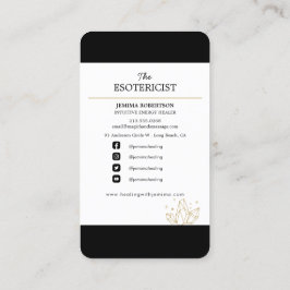 Energy Healer/直感的/霊気/タロット/難解   名刺