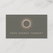 Energy Healer Circle Therapist 名刺 (正面)