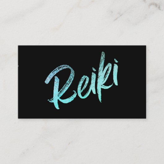 *~* Energy Healing霊気の主な開業医 名刺 (正面)