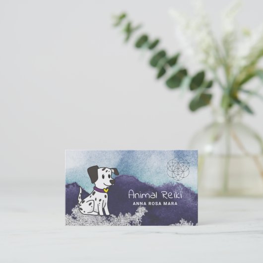 *~* Energy Healing Animal Communicator霊気 名刺 (スタンド正面)
