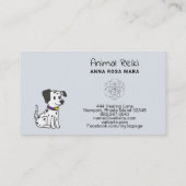 *~* Energy Healing Animal Communicator霊気 名刺 (裏面)