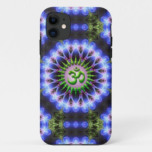 Energy Healing Green OM iPhone 5ケース Case-Mate iPhoneケース (裏面)