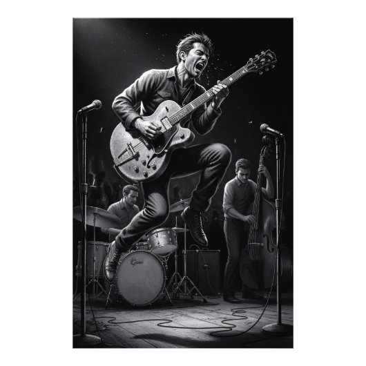 Energy in Black and White フォトプリント (正面)