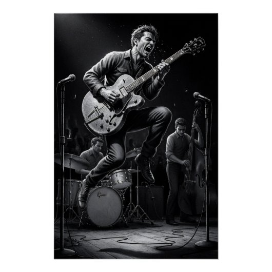 Energy in Black and White ポスター (正面)