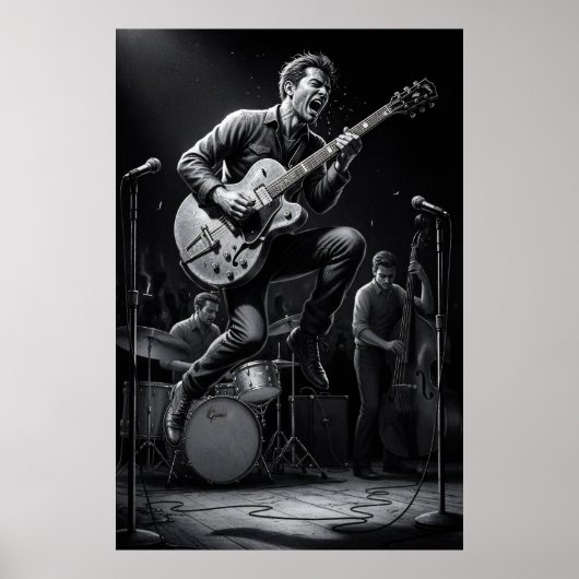 Energy in Black and White ポスター (正面)