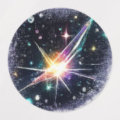 Energy in space sticker. ラベル (デザイン2)