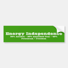 Energy Independence バンパーステッカー