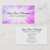 *~* Energy Ray Healing Burst Sparkles霊気 名刺 (正面/裏面)