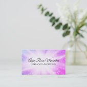 *~* Energy Ray Healing Burst Sparkles霊気 名刺 (スタンド正面)