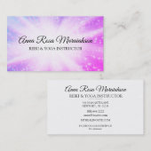 *~* Energy Ray Healing Burst Sparkles霊気 名刺 (正面/裏面)