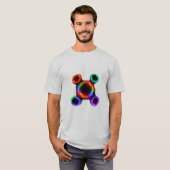 Energy Ring Galaxy Shirt – Abstract Plasma Orb Cir Tシャツ (正面フル)