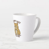 Energy-Saving Mode Cat Latte Mug カフェラテマグ (右アングル)