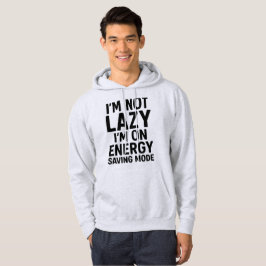 Energy Saving Mode – Funny Hoodie for Chill Days パーカ