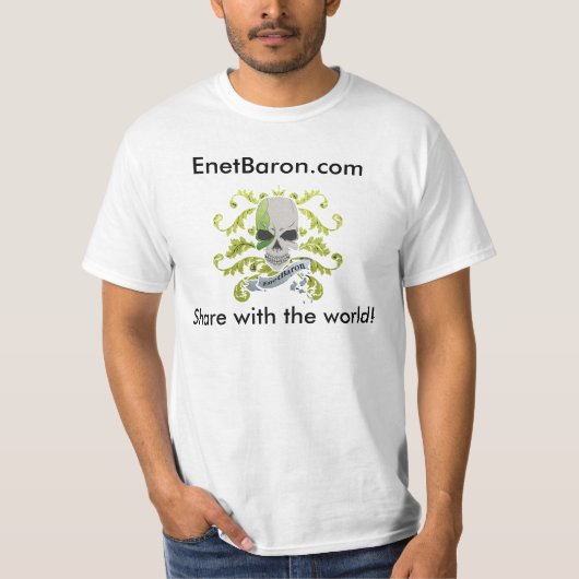 EnetBaron.com Tシャツ (正面)