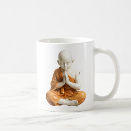 Enfant tibétain Méditatif コーヒーマグカップ