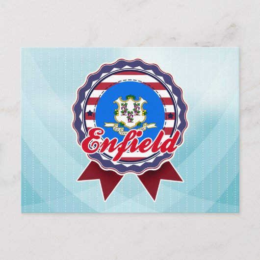Enfield、CT ポストカード (正面)
