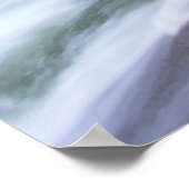 Enfield Glen、Robert H Treman州パーク、NY ポスター (角)