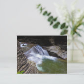 Enfield Glen、Robert H Treman州パーク、NY ポストカード (スタンド正面)