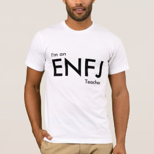 ENFJカスタム先生 – パーソナリティ・タイプ Tシャツ