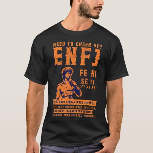 ENFJ性格タイプのギフトとギアのための本Chri Tシャツ (正面)