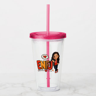 ENFJ アクリルタンブラー