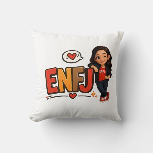 ENFJ クッション (正面)
