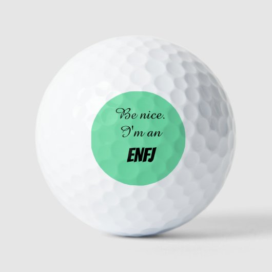 ENFJ ゴルフボール (正面)