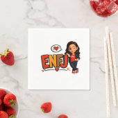 ENFJ スタンダードカクテルナプキン (インサイチュ)