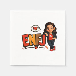 ENFJ スタンダードカクテルナプキン