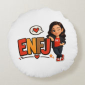 ENFJ ラウンドクッション (裏面)
