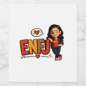 ENFJ ワインラベル (シングルラベル)