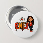 ENFJ 缶バッジ (正面&裏面)