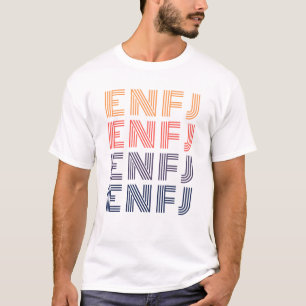 ENFJ MBT – 主人公の性格 – Myers-Briggs Tシャツ