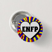 ENFP MBTI 3 Cmラウンドバッジ 缶バッジ (正面&裏面)
