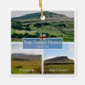 ENG003 DALES NATIONAL PARK, Yorkshire, セラミックオーナメント (正面)