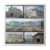 ENG019 SOUTHAMPTON，イギリス，ヨーロッパ， タイル (正面)