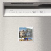 ENG020 OXFORD，イングランド，ヨーロッパ，冷蔵庫 マグネット (インサイチュ (食洗機))