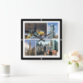 ENG023 MANCHESTER,イギリス,ヨーロッパ, スクエア壁時計 (ホーム)