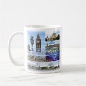 ENG025 LONDON, Big Ben, Westminster, コーヒーマグカップ (左)
