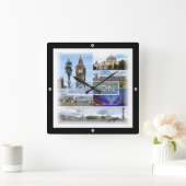 ENG025 LONDON, Big Ben, Westminster, スクエア壁時計 (ホーム)