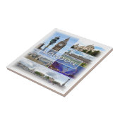 ENG025 LONDON, Big Ben, Westminster, タイル (側面)