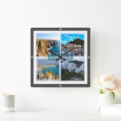 ENG028 CORNWALL，イングランド，ヨーロッパ， スクエア壁時計 (ホーム)